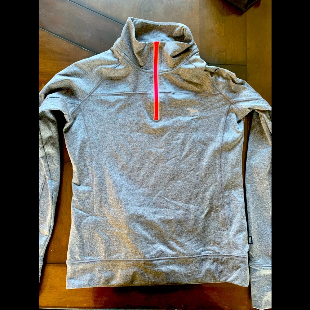 Pink zip up, workout and fitness geared - like new condition